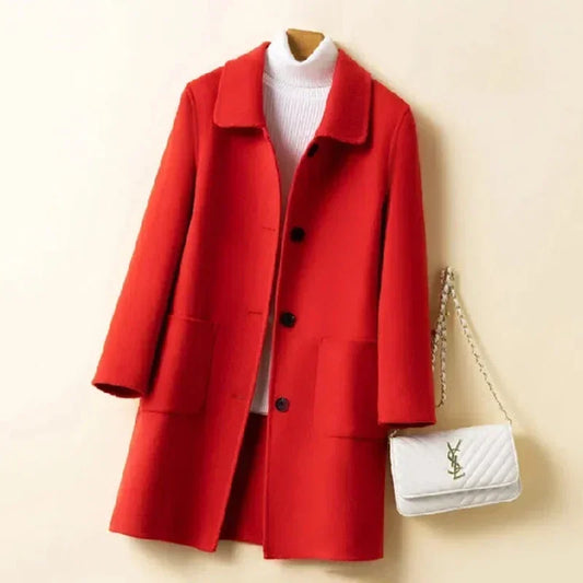 Manteau Chaud en Laine Polaire