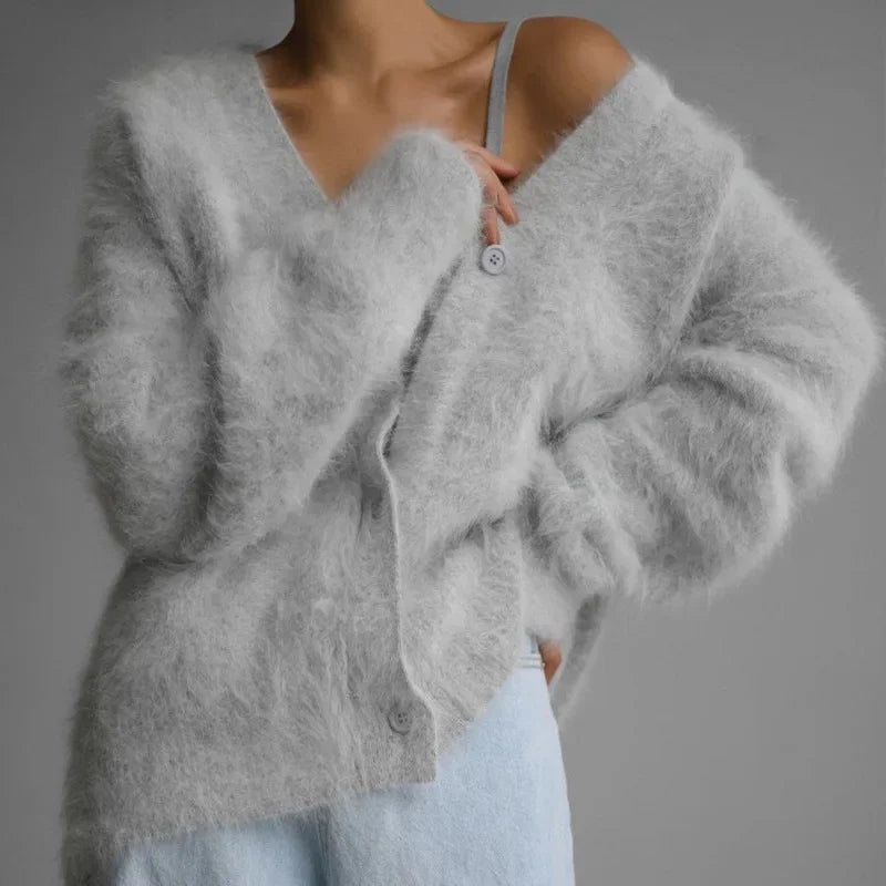 Gilet Col V avec Coupe Décontractée
