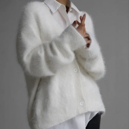 Gilet Col V avec Coupe Décontractée